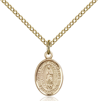 Gold-Filled Our Lady of Guadalupe Pendant