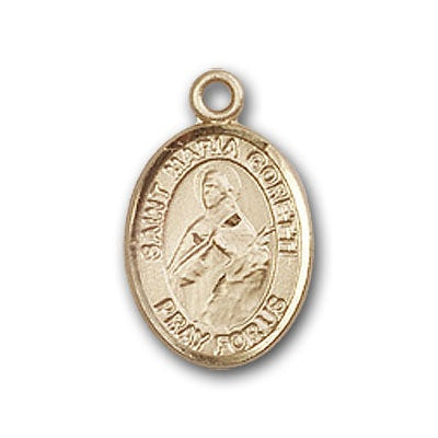 Gold-Filled St. Maria Goretti Pendant