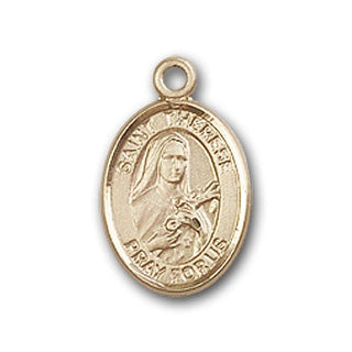 Gold-Filled Saint Therese of Lisieux Pendant