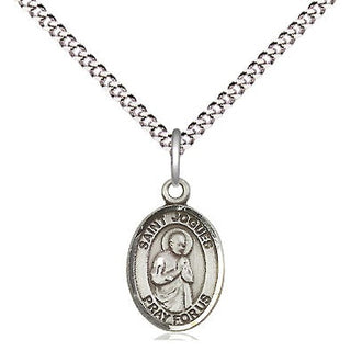 Pewter Saint Isaac Jogues Medal Religious and Catholic Jewelry Engraved Catholic Saint Jewelry
