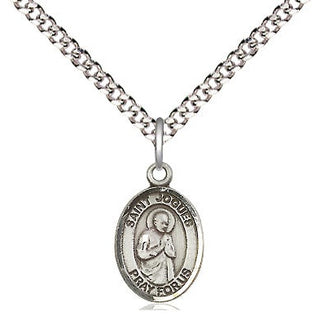 Pewter Saint Isaac Jogues Medal Religious and Catholic Jewelry Engraved Catholic Saint Jewelry