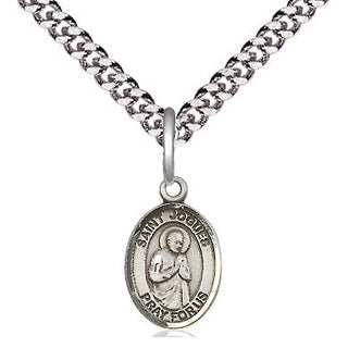 Pewter Saint Isaac Jogues Medal Religious and Catholic Jewelry Engraved Catholic Saint Jewelry