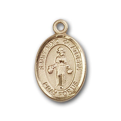 Gold-Filled St. Nino de Atocha Pendant