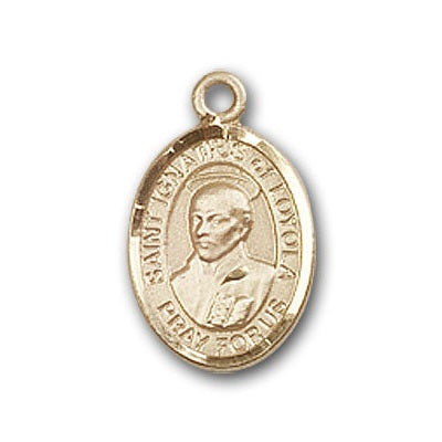 Gold-Filled St. Ignatius of Loyola Pendant