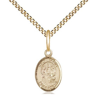 Gold-Filled Holy Family Pendant