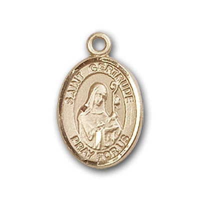 Gold-Filled St. Gertrude of Nivelles Pendant