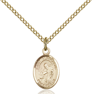 Gold-Filled St. Alphonsus Pendant