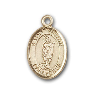 Gold-Filled Saint Victor of Marseilles Pendant