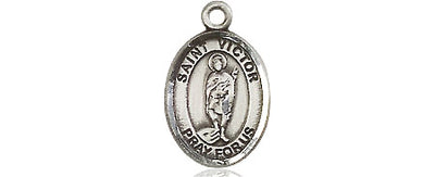 Pewter St. Victor of Marseilles Medal | Small | Engravable
