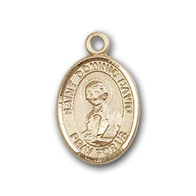 Gold-Filled St. Dominic Savio Pendant