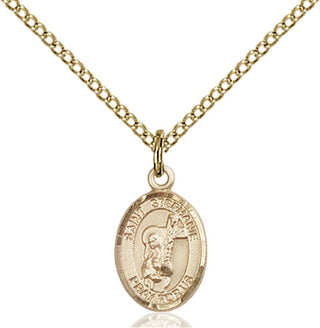 Gold-Filled St. Stephanie Pendant