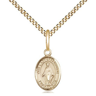 Gold-Filled Our Lady of Lebanon Pendant