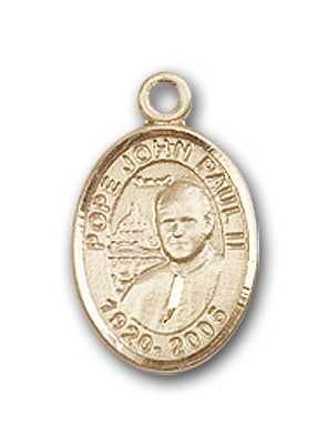 Gold-Filled Pope John Paul II Pendant