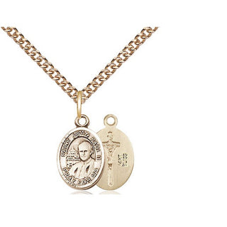 14kt Gold Saint John Paul II Medal