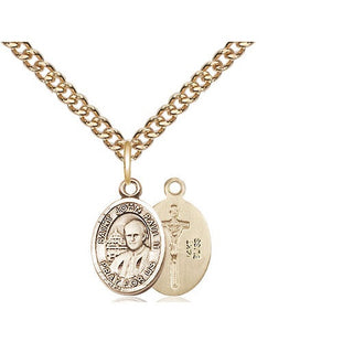 14kt Gold Saint John Paul II Medal