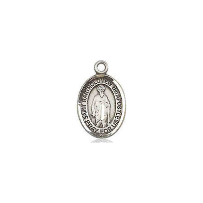 Pewter St. Bartholomew the Apostle Medal | Small | Engravable