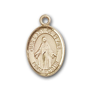 Gold-Filled Our Lady of Peace Pendant