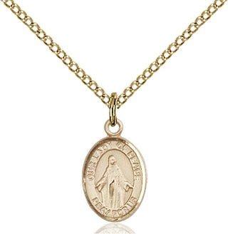 Gold-Filled Our Lady of Peace Pendant