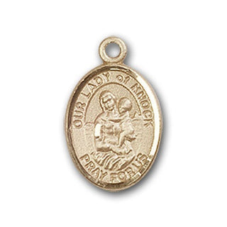 Gold-Filled Our Lady of Knock Pendant