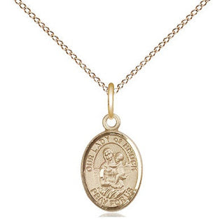 14kt Gold Our Lady of Knock Medal | Engravable