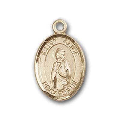 Gold-Filled Saint Alice Medal at Catholic Shop – CatholicShop.com