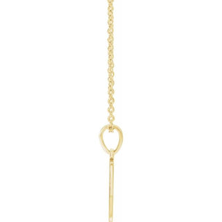 14K Yellow Hold You Forever 16-18" Necklace