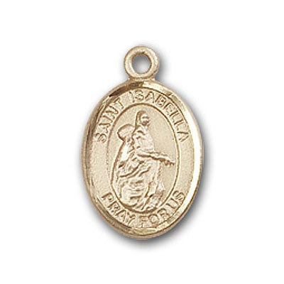 Gold-Filled St. Isabella of Portugal Pendant