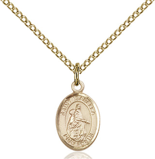 Gold-Filled St. Isabella of Portugal Pendant