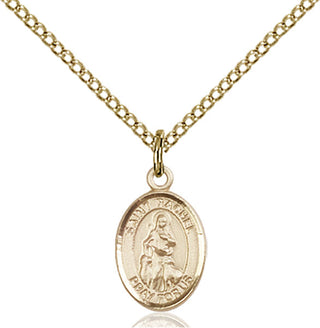 Gold-Filled St. Rachel Pendant