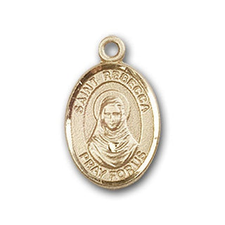 Gold-Filled Saint Rebecca Pendant