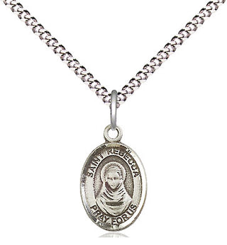Pewter Saint Rebecca Medal Religious and Catholic Jewelry Engraved Catholic Saint Jewelry