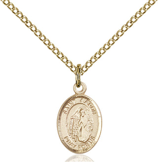14K Gold-Filled St. Aaron Pendant - Engravable
