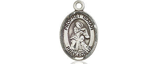 Pewter Saint Isaiah Medal Engraved Catholic Saint Jewelry