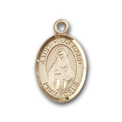 Gold-Filled St. Hildegard Von Bingen Pendant