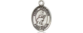 Pewter Saint Tarcisius Medal Engraved Catholic Saint Jewelry