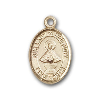 Gold-Filled Our Lady of San Juan Pendant