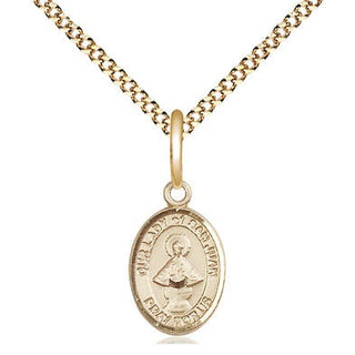 Gold-Filled Our Lady of San Juan Pendant