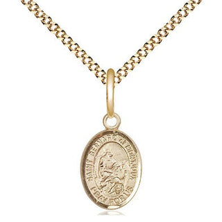 Gold-Filled St. Bernard of Montjoux Pendant