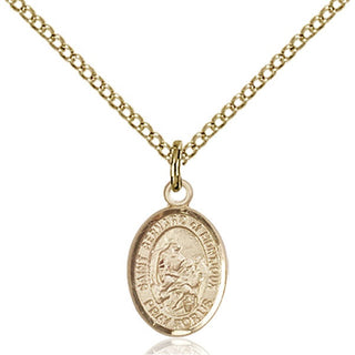 Gold-Filled St. Bernard of Montjoux Pendant