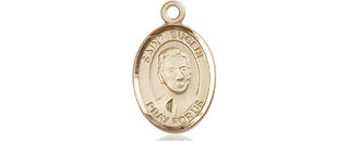 14kt Gold Saint Eugene de Mazenod Medal Engraved Catholic Saint Jewelry
