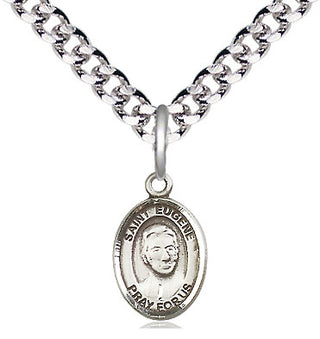 Pewter Saint Eugene de Mazenod Medal Religious and Catholic Jewelry Engraved Catholic Saint Jewelry