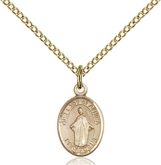 Gold-Filled Our Lady of Africa Pendant