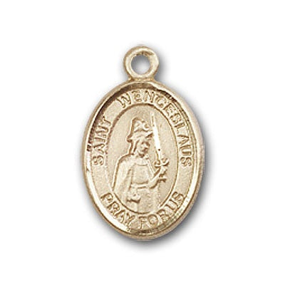 Gold-Filled St. Wenceslaus Pendant