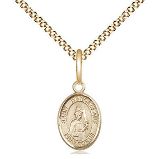 Gold-Filled St. Wenceslaus Pendant