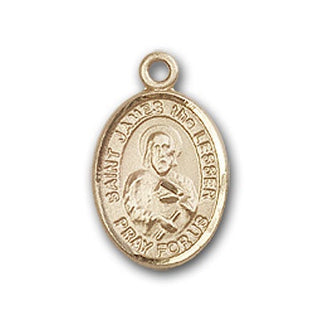 Gold-Filled Saint James the Lesser Pendant