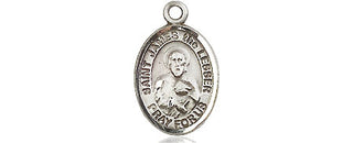 Pewter Saint James the Lesser Medal Engraved Catholic Saint Jewelry