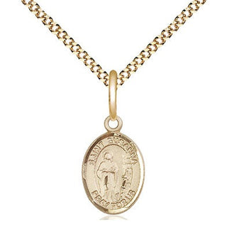 Gold-Filled St. Susanna Pendant