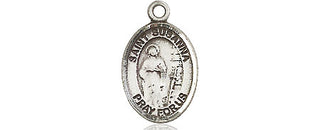 Pewter Saint Susanna Medal Engraved Catholic Saint Jewelry