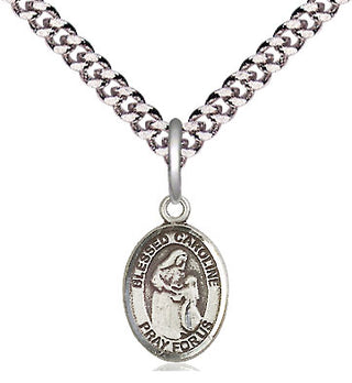 Pewter Blessed Caroline Gerhardinger Medal Religious and Catholic Jewelry Engraved Catholic Saint Jewelry