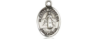 Pewter Blessed Karolina Kozkowna Medal Engraved Catholic Saint Jewelry